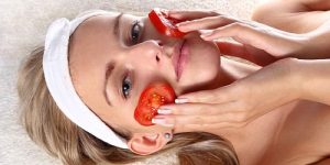 cravos e espinhas tomates amassados